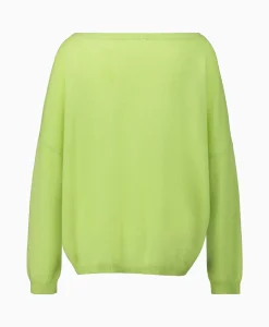 Absolut Cashmere Pullover Althea Licht Groen*Dames Truien