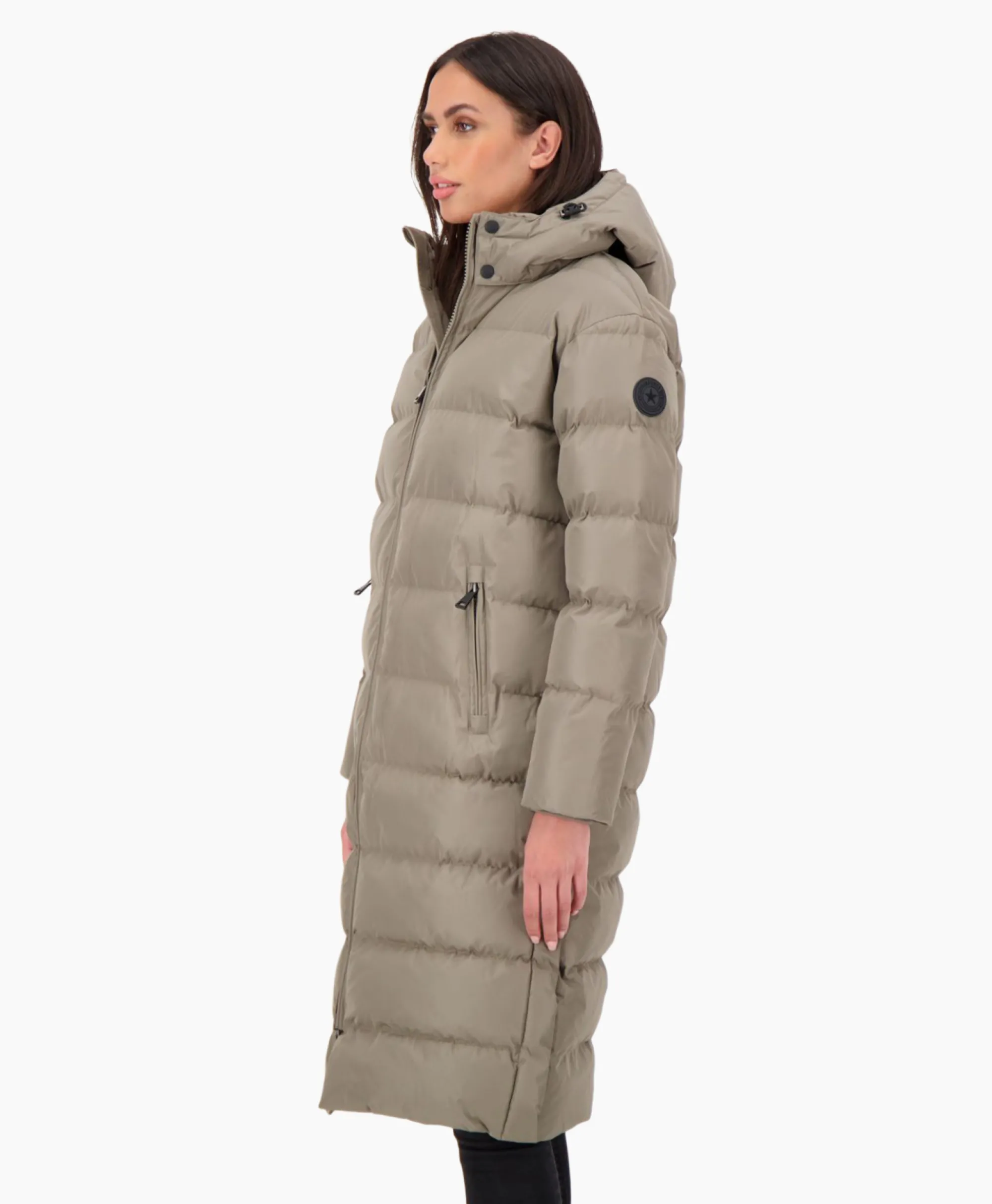 Airforce Gewatteerde Jas Grace Jacket Beige*Dames Jassen