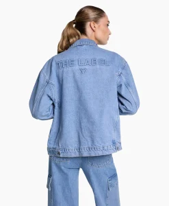 Alix The Label Jack Woven Denim Blauw*Dames Jassen
