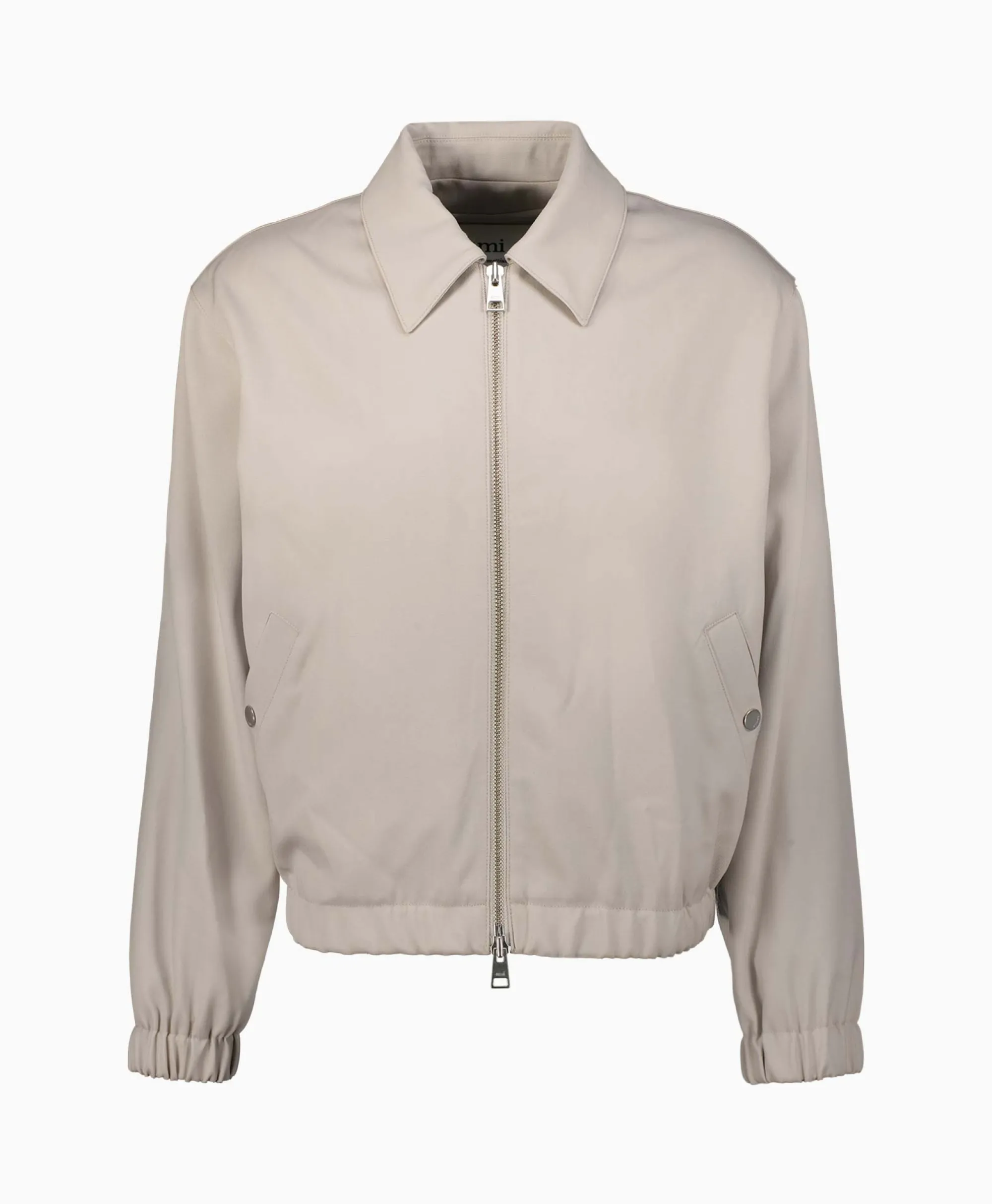 Ami Paris Jack Adc Zipped Beige*Heren Jassen