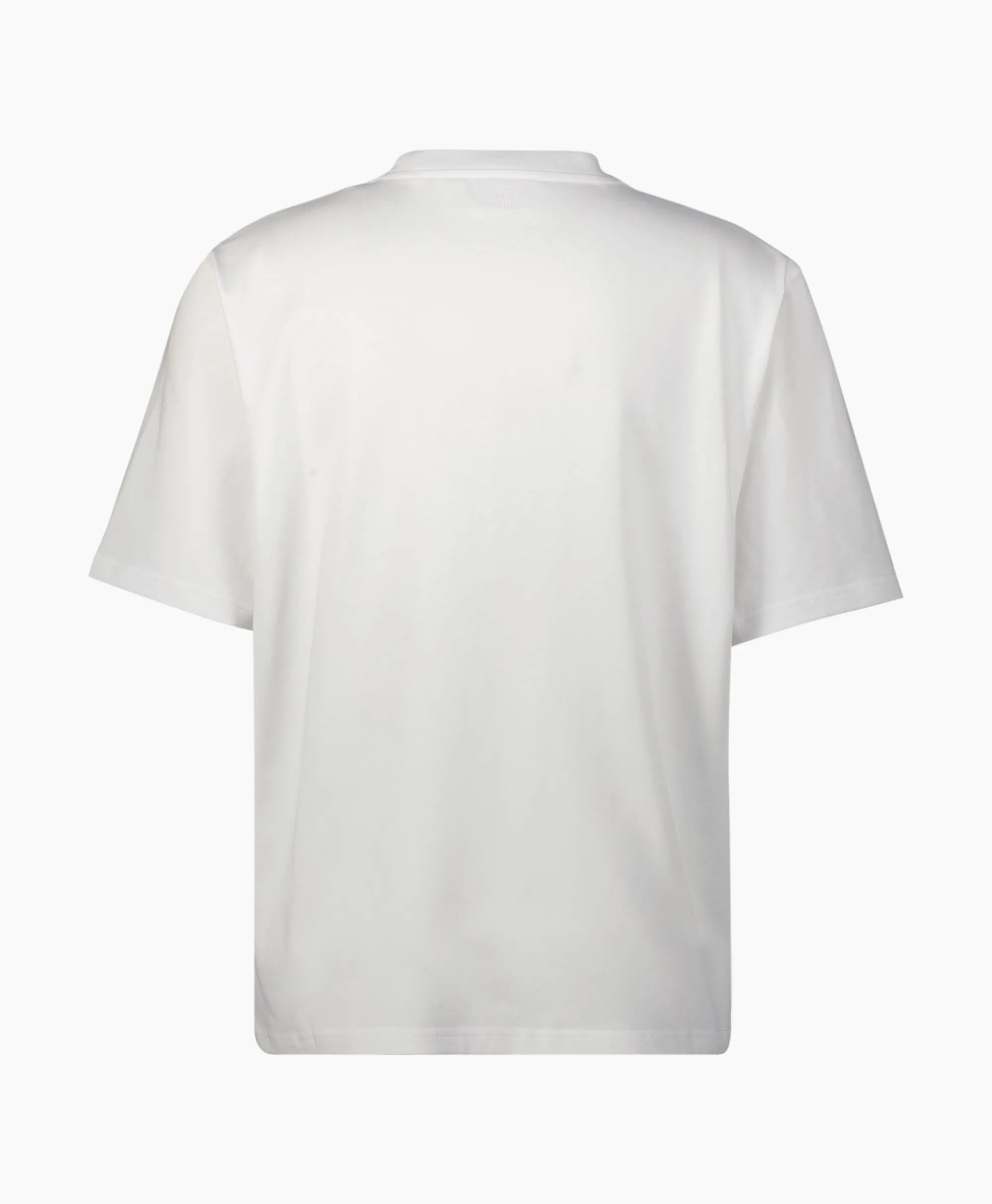 Ami Paris T-Shirt Korte Mouw Ami De Coeur Off White*Heren T-Shirts