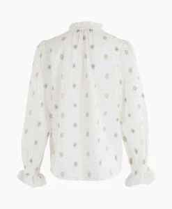 Anna Van Toor Blouse 17A05-03172B-1 Off White*Dames Blouses