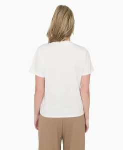 Anna Van Toor T-Shirt 08A04-03677 Off White*Dames T-Shirts & Tops