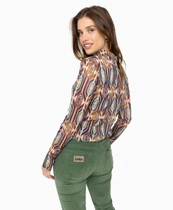 Anna Van Toor T-Shirt 26A04-03587A Blauw*Dames T-Shirts & Tops