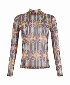 Anna Van Toor T-Shirt 26A04-03587A Blauw*Dames T-Shirts & Tops