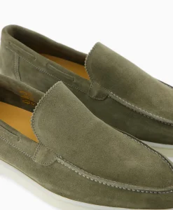 Aurelien Loafer Yacht Groen*Heren Instappers