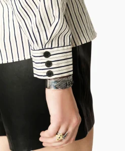 Ba&sh Ba&Sh Blouse Felicia Ecru*Dames Blouses