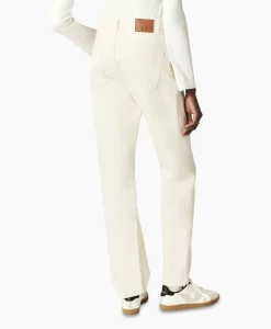 Ba&sh Ba&Sh Jeans Erell Ecru*Dames Broeken