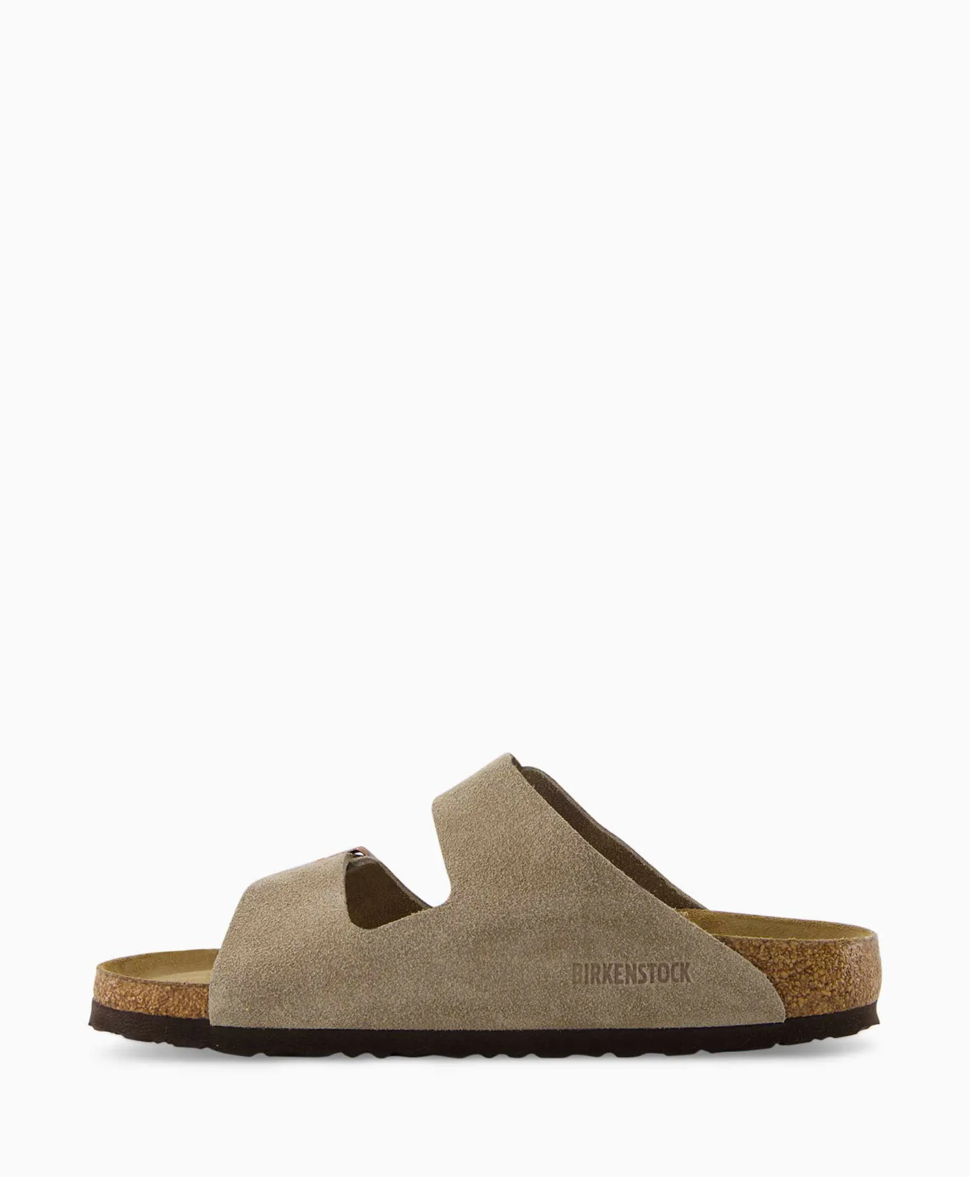Birkenstock Sandaal Arizona Sfb Taupe*Heren Sandalen