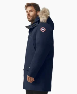 Canada Goose Gewatteerde Jas Langford Parka Blauw*Heren Jassen