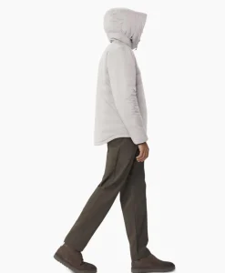 Canada Goose Gewatteerde Jas Lodge Hoody Grijs*Heren Jassen