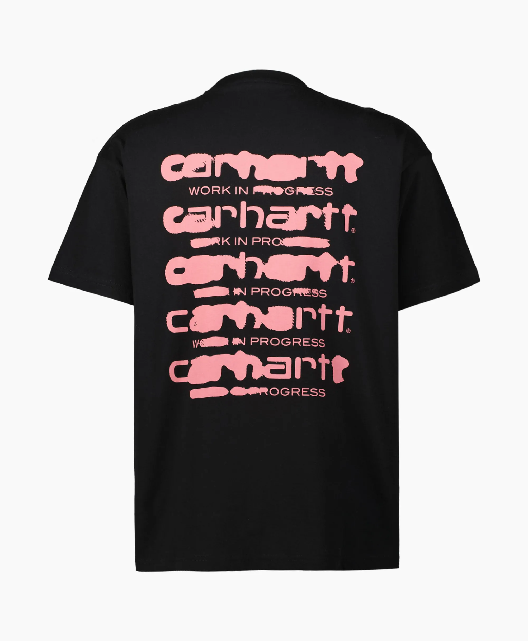 Carhartt Wip T-Shirt S/S Ink Bleed Organic Cotton Zwart*Heren T-Shirts
