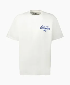 Carhartt Wip T-Shirt S/S Mechanics Organic Cotton Wit*Heren T-Shirts