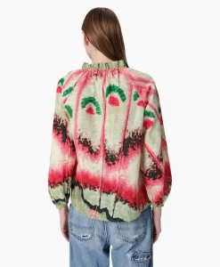 Chufy Blouse Juniper Groen*Dames Blouses