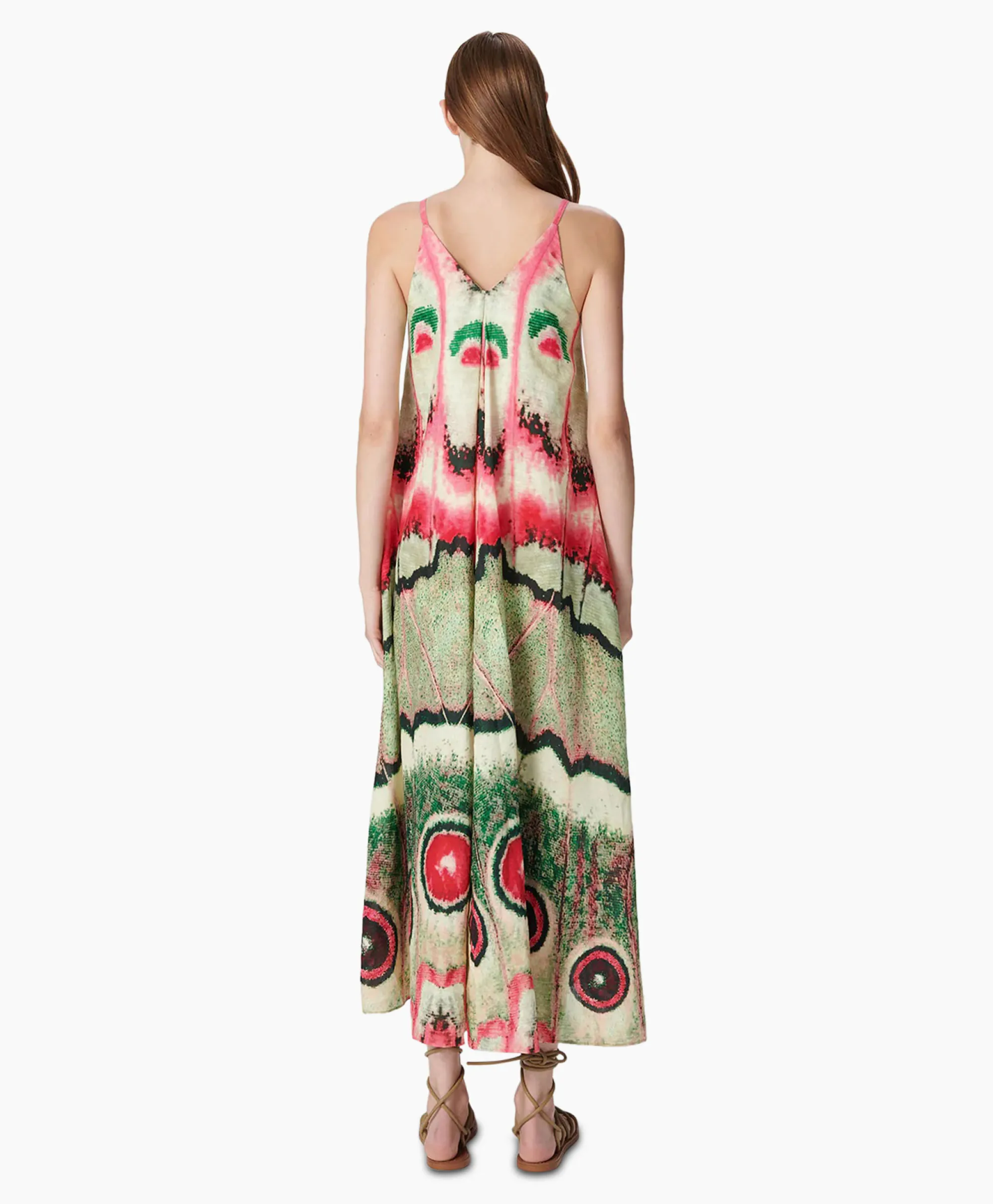 Chufy Maxi Jurk Eden Groen*Dames Bruiloftskleding