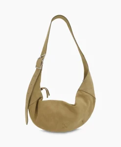 Closed Schouder / Hand Tas Half Moon M Beige*Dames Tassen