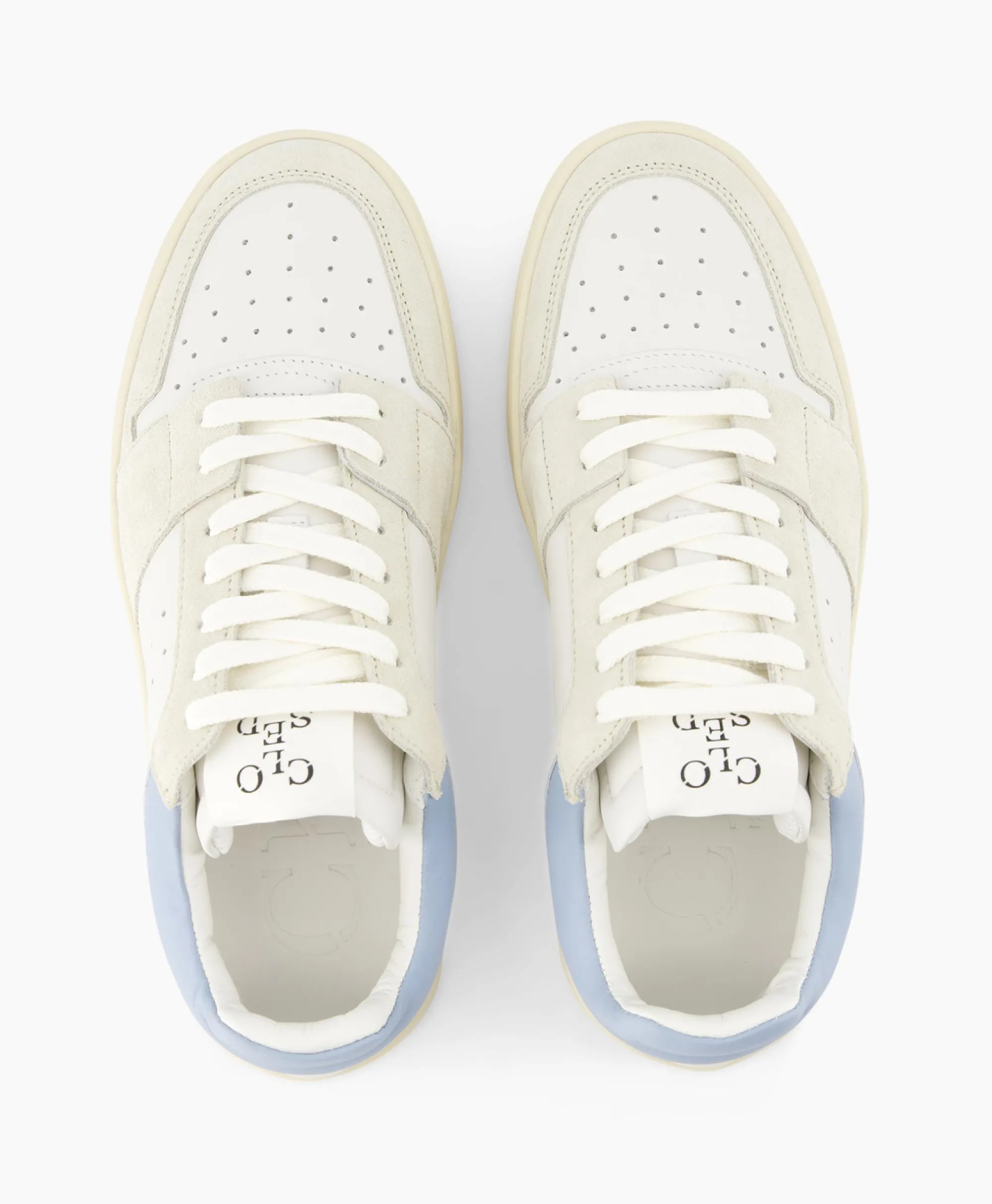 Closed Sneaker Low Top Licht Blauw*Dames Sneakers