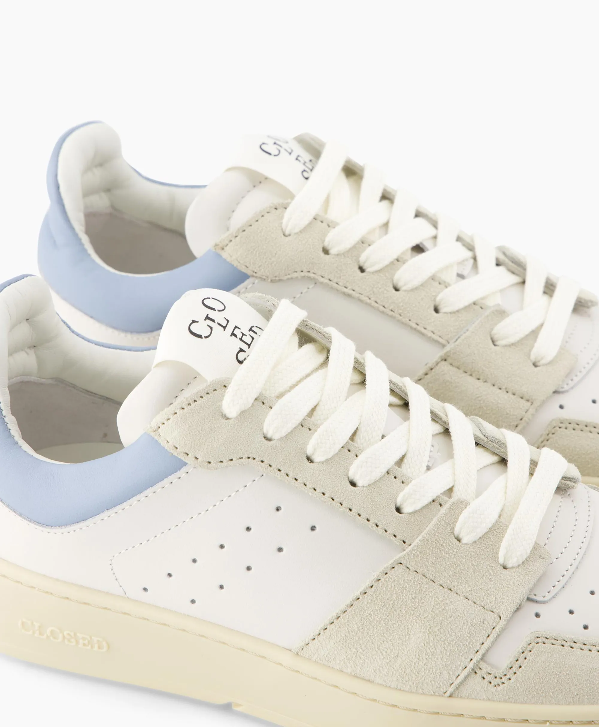 Closed Sneaker Low Top Licht Blauw*Dames Sneakers