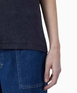 Closed T-Shirt Korte Mouw V-Neck Blauw*Dames T-Shirts & Tops