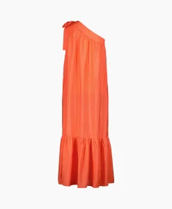 Co'couture Co'Couture Maxi Jurk Callum Assymetrisch Peach*Dames Jurken
