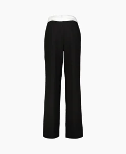 Co'couture Co'Couture Pantalon Vola Reverse Waist Zwart*Dames Broeken