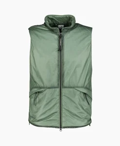 Cp Company Bodywarmer Nada Shell Groen*Heren Jassen