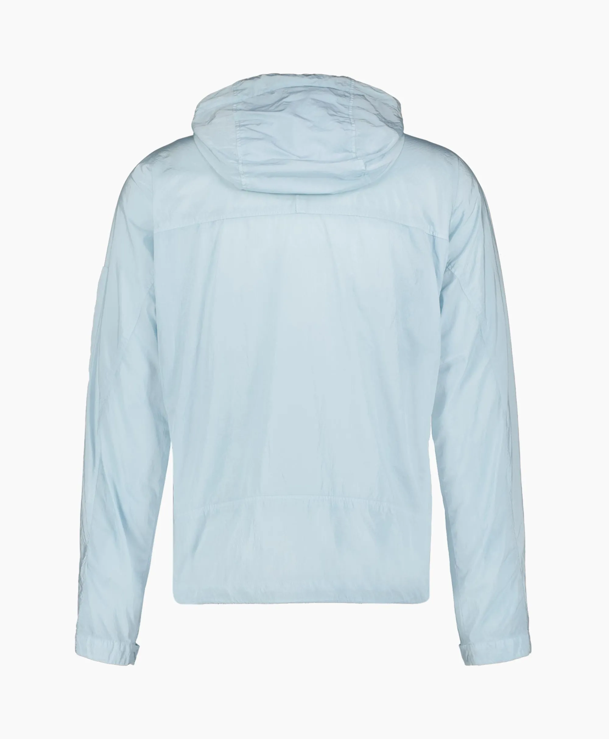 Cp Company Jack Chrome R Hooded Licht Blauw*Heren Jassen