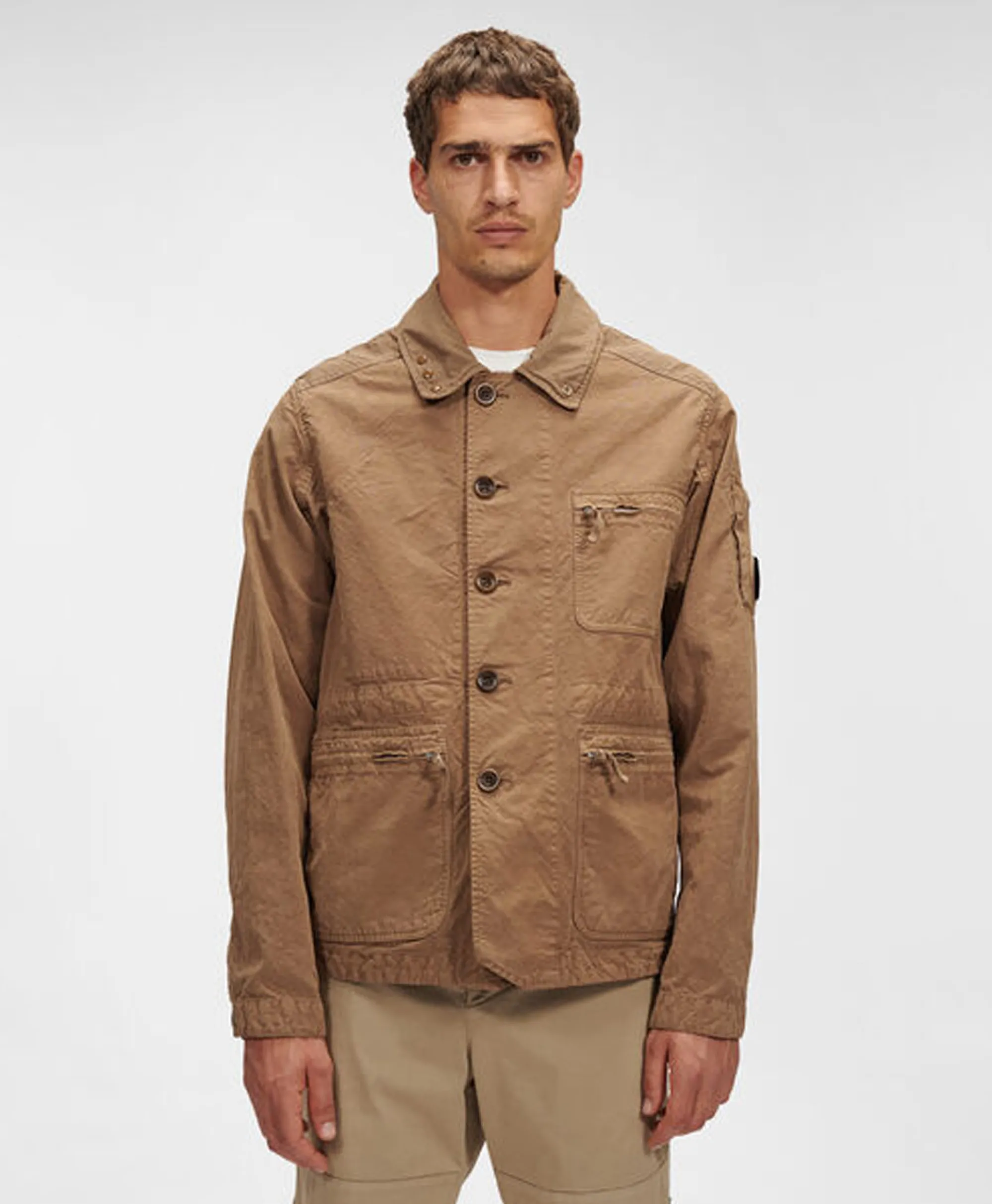 Cp Company Jack Mais B Grijs*Heren Jassen