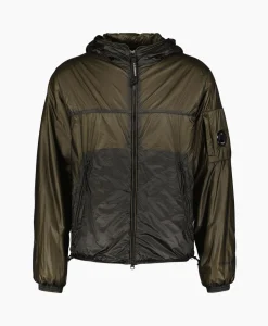 Cp Company Jack Nada Shell Hooded Groen*Heren Jassen