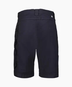 Cp Company Korte Broek Fili Stretch Cargo Donker Blauw*Heren Broeken