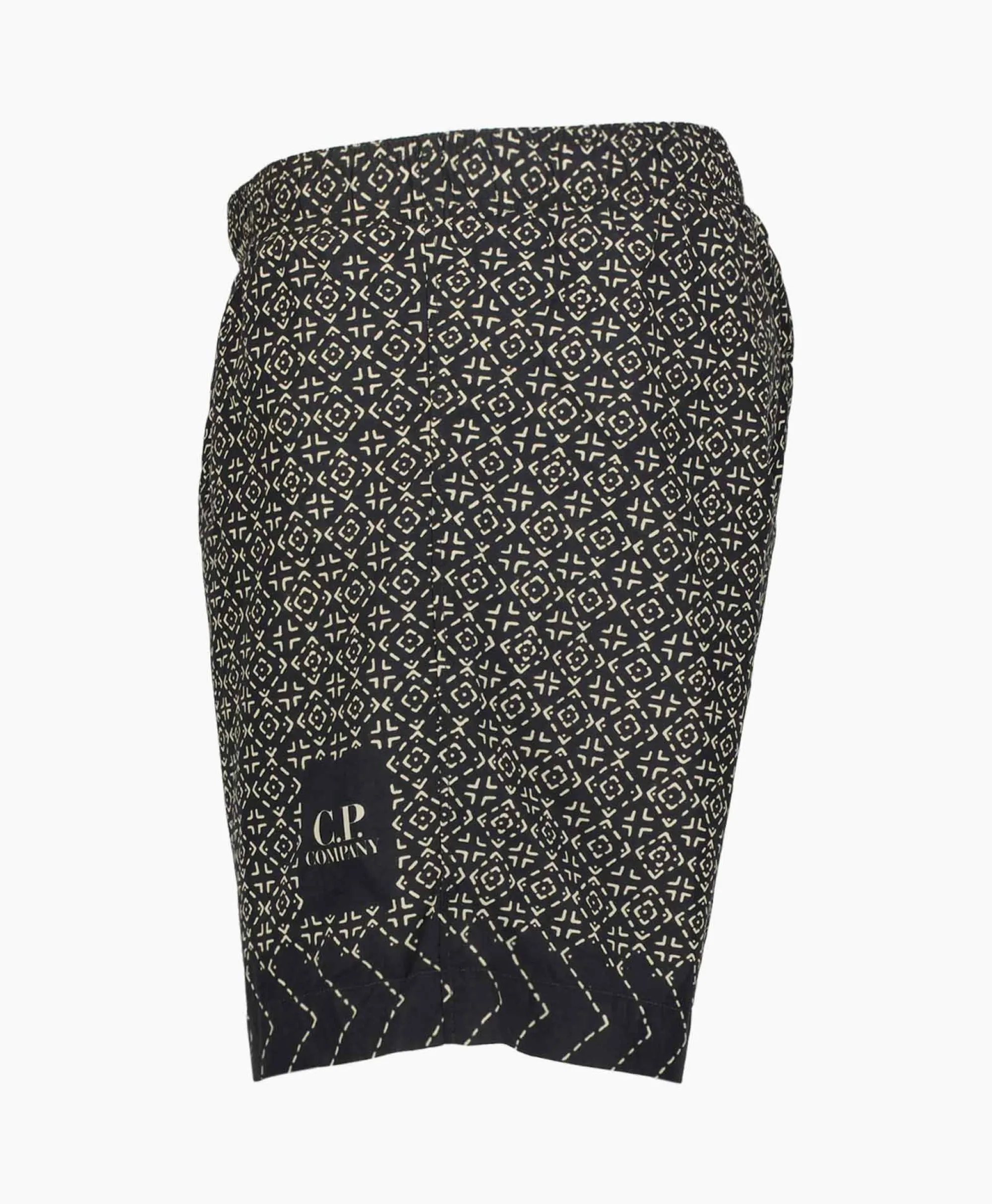 Cp Company Zwembroek Flatt Nylon Baja Zwart*Heren Zwembroeken