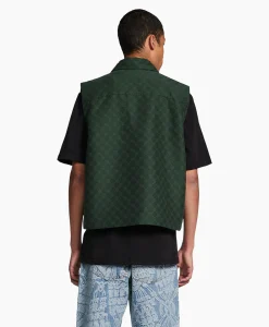 Daily Paper Bodywarmer Benji Groen*Heren Jassen