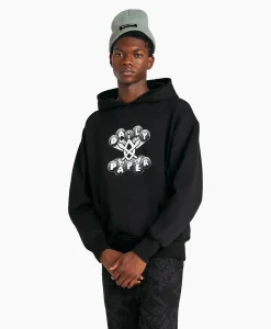 Daily Paper Hoodie Omar Zwart*Heren Truien