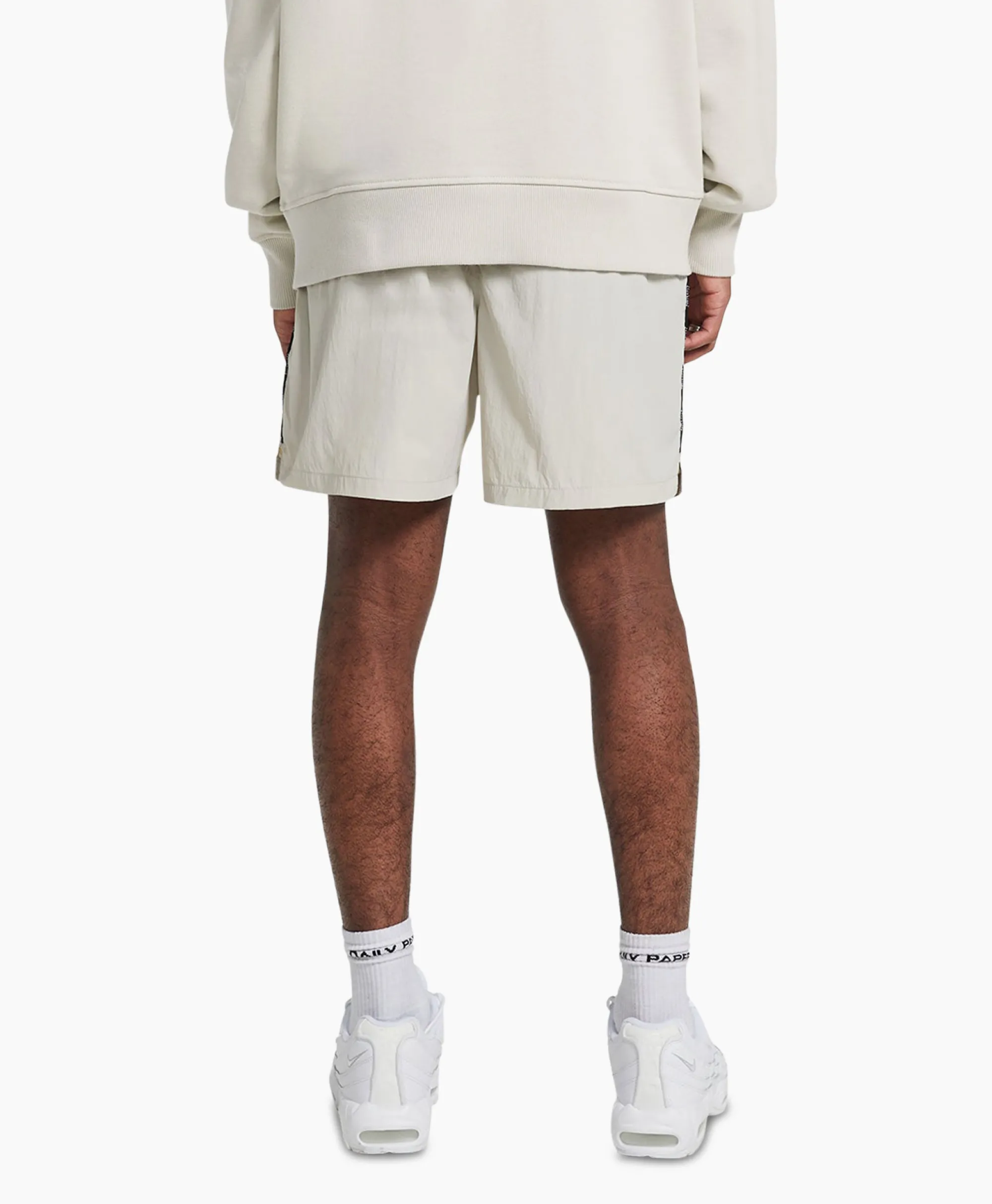 Daily Paper Korte Broek Mehani Licht Grijs*Heren Broeken