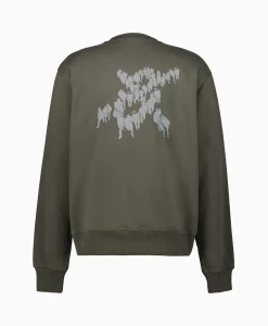 Daily Paper Sweater Shield Donker Groen*Heren Truien