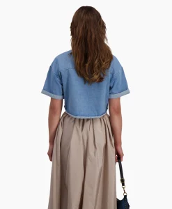 D'arc D'Arc Blouse Bovino Blauw*Dames Blouses