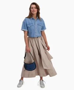 D'arc D'Arc Blouse Bovino Blauw*Dames Blouses