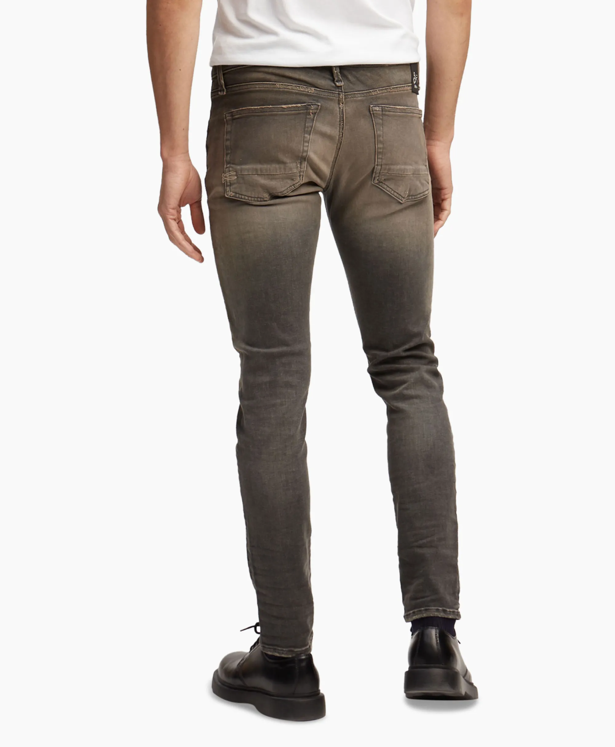 Denham Jeans Bolt Fmdg Grijs*Heren Broeken