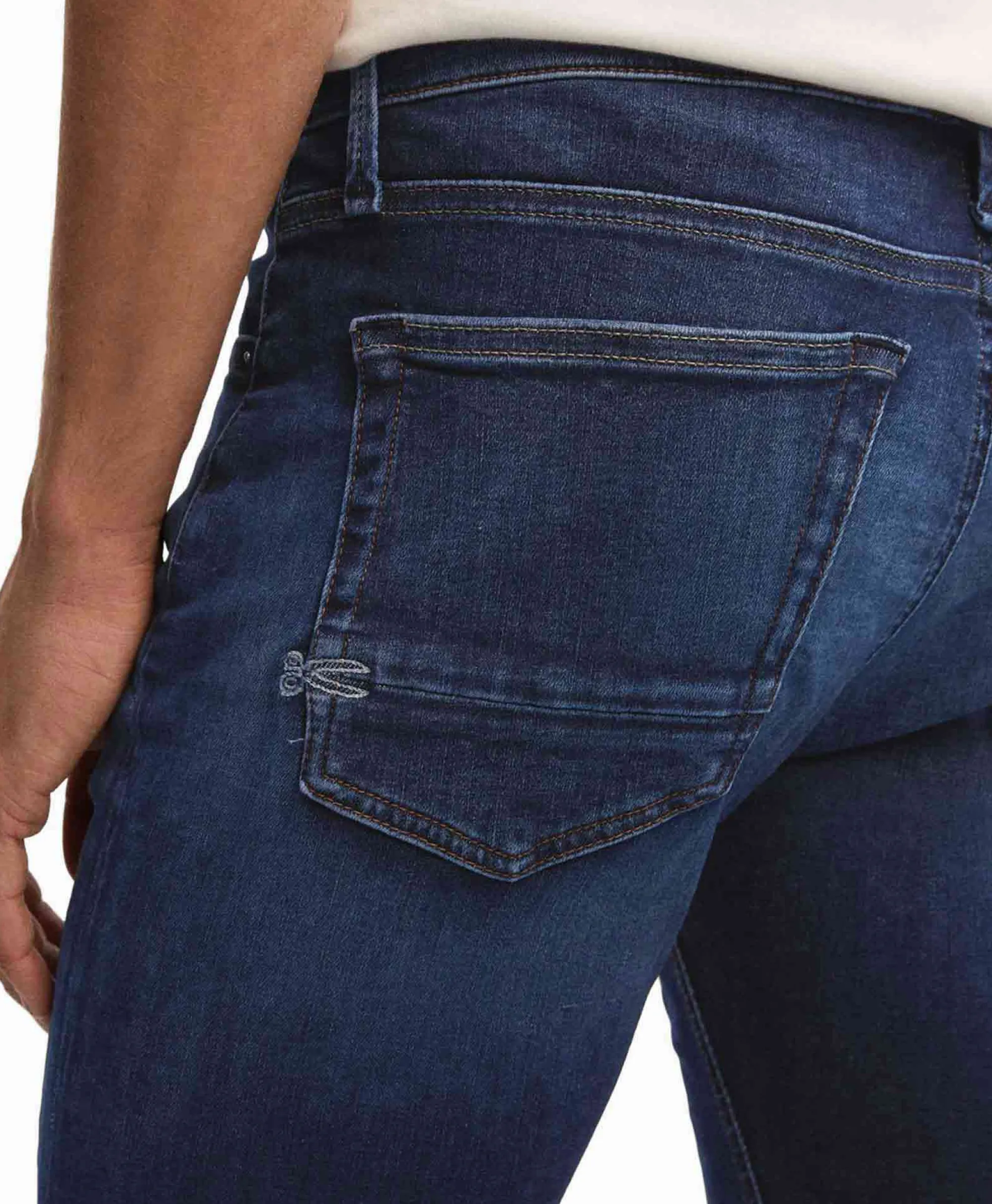 Denham Jeans Bolt Fmdw Off White*Heren Broeken