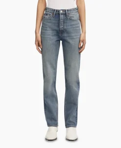 Denham Jeans Suki Ab Off White*Dames Broeken