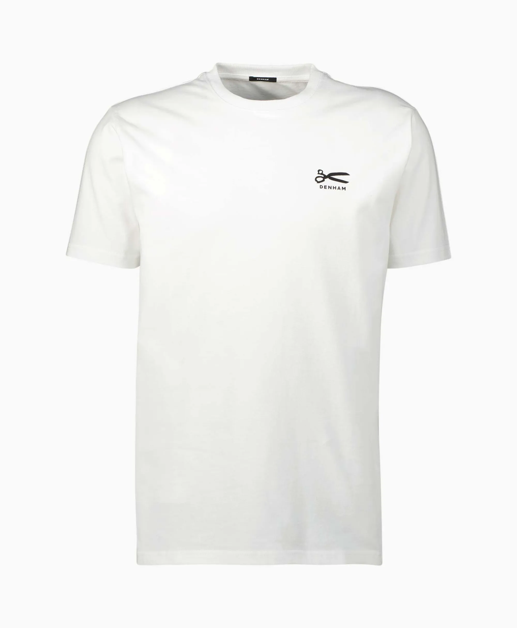 Denham Sweater Tube Reg Tee Hcj Wit*Heren T-Shirts