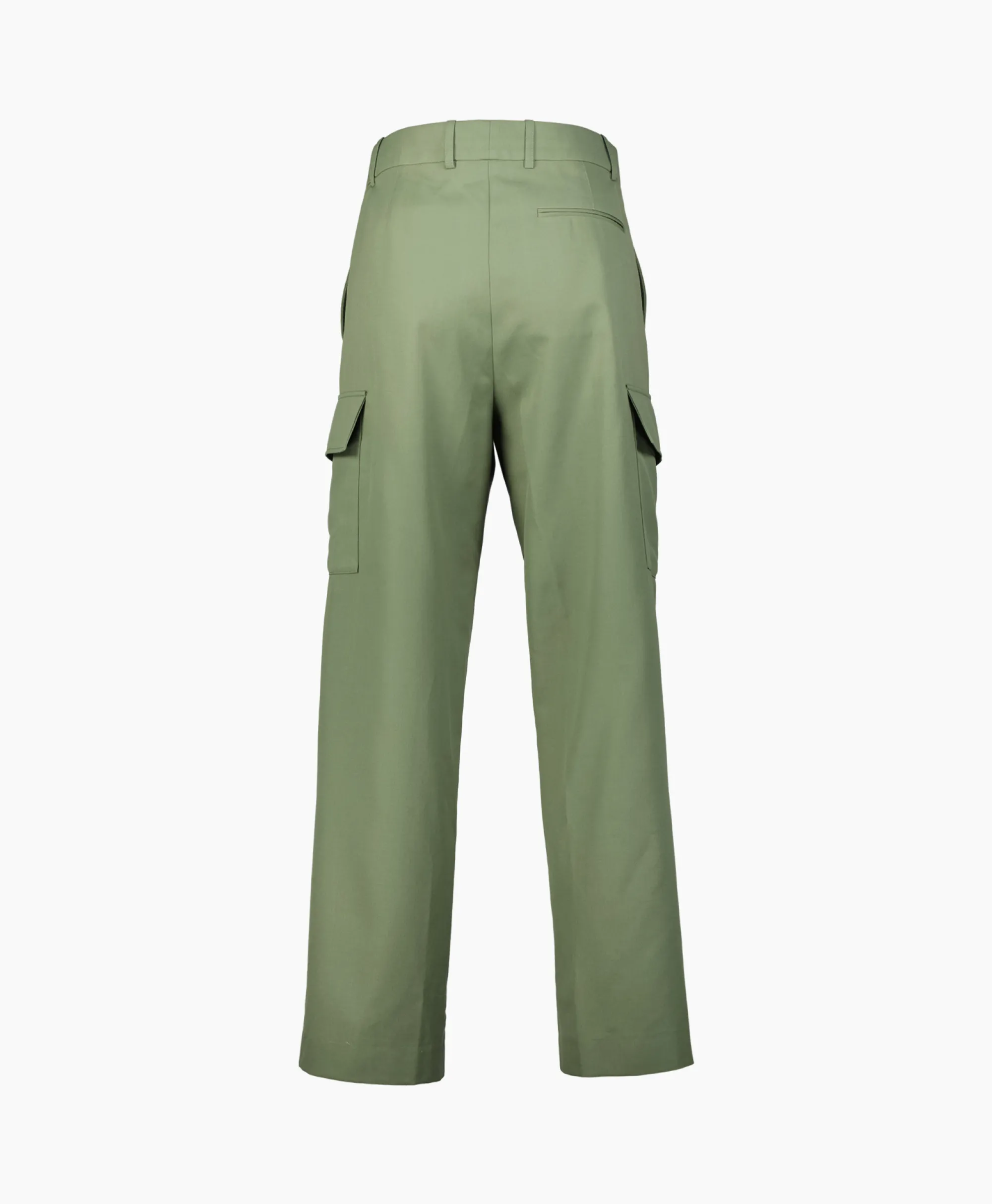 Drole De Monsieur Le Pantalon Crago Laine Groen*Heren Broeken