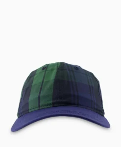 Drole De Monsieur Pet La Casquette Tartan Groen*Heren Petten