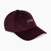 Drole De Monsieur Pet La Casquette Corduroy Donker Rood*Heren Petten