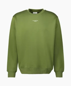 Drole De Monsieur Sweater Le Sweatshirt Slogan Khaki*Heren Truien