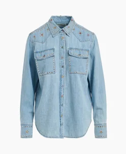 Essentiel Antwerp Blouse Fairchild Blauw*Dames Blouses