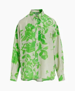 Essentiel Antwerp Blouse Forgetmenot Groen*Dames Blouses