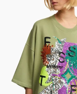 Essentiel Antwerp Pullover Fullerton Licht Groen*Dames Truien