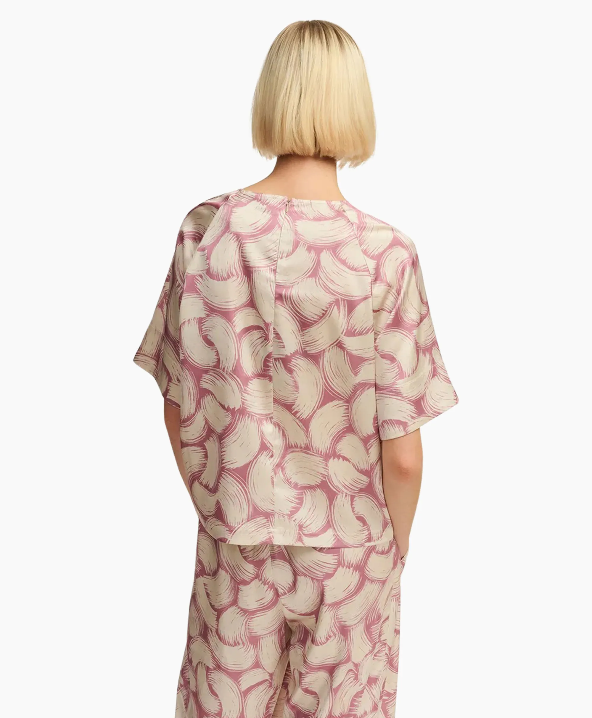 Essentiel Antwerp Top Fased Peach*Dames T-Shirts & Tops