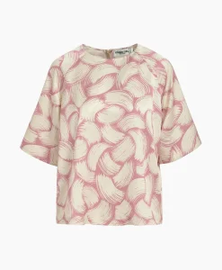 Essentiel Antwerp Top Fased Peach*Dames T-Shirts & Tops